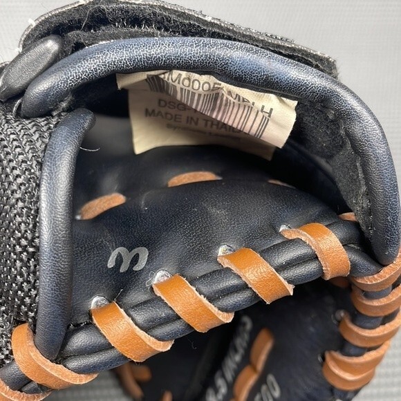 Adidas 9.5” Youth Baseball Glove Easy Close Model TS9500 Black Brown Left LHT - Picture 8 of 8